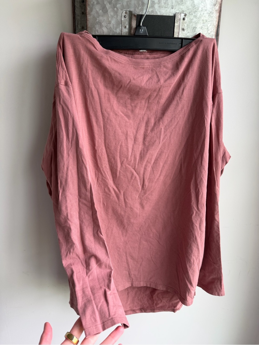 Lululemon long sleeve T shirt, size 4